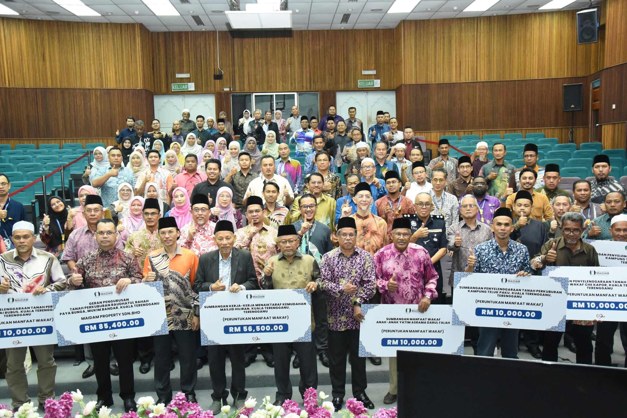 Perasmian Operasi Kubur Paya Bunga 1
