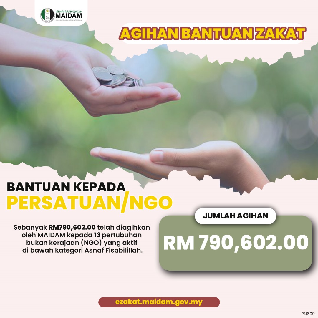 AGIHAN BANTUAN ZAKAT BANTUAN KEPADA PERSATUAN NGO